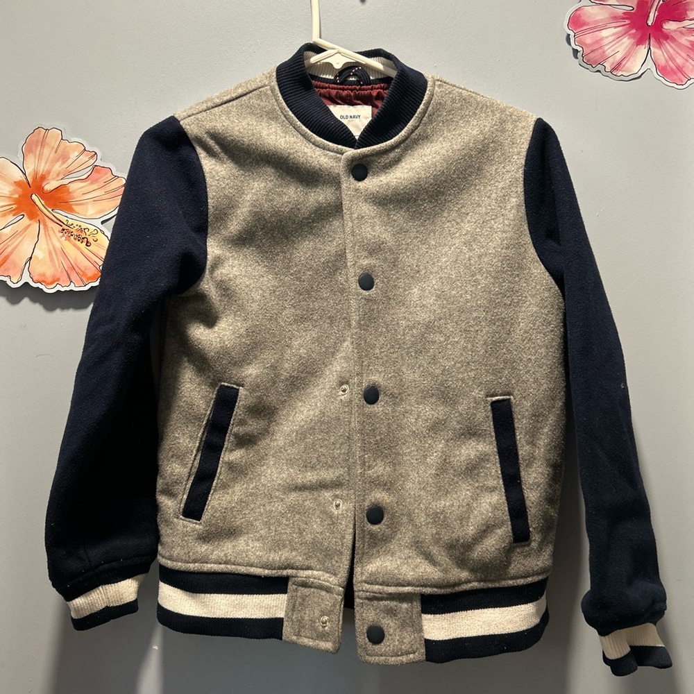 Old Navy Navy and Gray Jacket